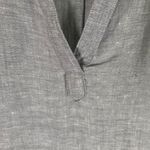 C&C California C & C California Womens 100% Linen Gray Long Sleeve Dress Tunic Size S Coastal Photo 2