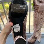 Nwt Rouge Helium Taupe Velvet High Heeled Boots Women’s Size 11 Shoes Pink Photo 6