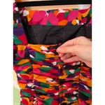 Lola Lucena Madrid Vintage Puff Sleeve Ruched Dress Sz 40 M Photo 11