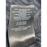 Aritzia  TNA Sweatfleece Black Boyfirnd Fit Elastic Waist Mini Sweat Shorts Sz S Photo 3