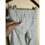 Aloha Women's White and Blue Striped Cotton Flowy Quick Dry Beach Pants Sz Small Photo 15