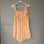 Free People Blissful Breeze Gauzy Linen Babydoll Mini Dress Photo 5