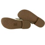 Patricia Nash  Womens Fidella Sandals Strappy Toe Strap Leather Ivory Bronze 8 Photo 3