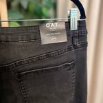 OAT New York High Rise Skinny NWT Size 16W Color Black Photo 6