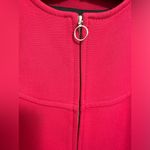 ZARA Magenta Spring Coat Medium Photo 3