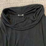 Prómesa Process Black Ribbed Cowl Neck Tunic Photo 2