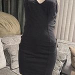 AMTIOUS🌸denim black mini dress ✨ Photo 3