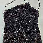 LPA  Andrea Dress in Black & Silver Small Photo 7