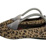 Seven7  animal print pointed toe women’s knit flats SZ 9 Photo 0