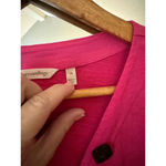 Soft Surroundings Women's Button Down Cardigan Shirt , 1X, Pink Photo 4