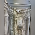 Wonderly  Cream Smocked Dress Photo 2