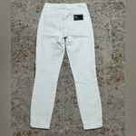 Paige Hoxton Crop High-Rise Skinny Jeans in crisp white size 26 NEW Photo 4