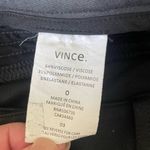 Vince ‎ Women Pants Taper Leg Zipper Button Equestrian Stretch Size 0 Smokey Gray Photo 7