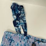 Nanette Lepore  Large Swim Beach Cropped Cami Blue Cover Up Top Boho NWT Photo 4