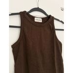 Cotton Citizen $113 New  Tokyo Tank - Brown - XS Photo 8