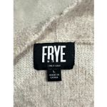 Frye  Women's The Cozy Cardigan Sweater Tan Size Large Aztec Print Photo 4