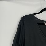 People of Leisure Women's Black & Blue Tie Dye Short Sleeve A Photo 4