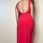 Y2K Flip Red & Pink Formal Bow Long Dress Size 2 Prom Barbie Photo 14