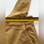 We The Free  Free People Mallory Golden Overall Denim Mini Dress Sz 0 Photo 6