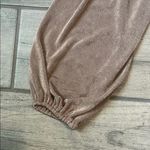 Gold Asymmetrical Puff Sleeve Cocktail Dress Photo 2