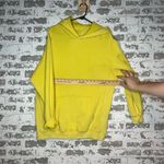 Aerie  | women yellow distressed hoodie Photo 5