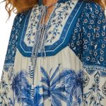 Farm Rio Palm Tree Beach Off-White Mini Dress NWT Photo 8