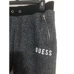 Guess  sweatpants‎ Grey Black womens Size Medium Cozy Zipper Pockets Photo 2