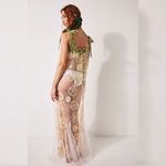 Free People Intimately Bali Flower Fields Maxi Slip Lilac Combo Women's Large Photo 2