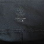 Gaiam  Pants Womens XL Black Yoga Flare Bootcut Stretch High Waist Slit Athletic Photo 3