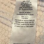 Faherty Fatherly Long Sleeve Cream Colored Button-Up Cardigan, size Medium Photo 2