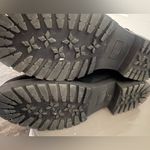 Style & Co . fleurr Belt Lug Booties Women’s 8M Faux Fur boots Black 8.5 Photo 3