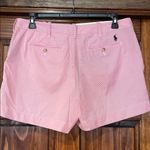 Polo Ralph Lauren pinstripe Pink Women's Shorts Size 14 Photo 3