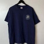 Vintage 90s Washington DC T Shirt Blue XL Extra Large Graphic Tee 100% Cotton Photo 8