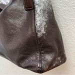Coach Vintage Y2K  10170 Chelsea Metallic Distressed Pebbled Leather Hobo Bag Photo 12