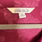 The Pioneer Woman Magenta Purple Floral Jacquard Shirt Dress Romantic Prairie 1X Photo 3