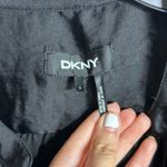 DKNY  Women Black Tunic Long Sleeve Top Blouse Size Small. Photo 2
