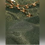 Zimmermann Halliday Metallic Chain Bikini Set in Forest Green, Size 4, $278 Photo 2