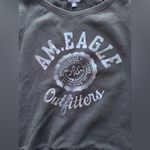 American Eagle  Outfitters Black Crew Neck Sweater Photo 3