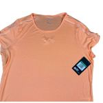 Nike Tennis Top Womens Size XL Neon Orange Dri Fit Performance Photo 3
