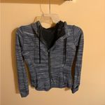 Lululemon Nulu Hooded Define Jacket in Heathered Black/White Photo 4