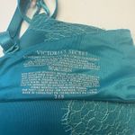 Victoria's Secret  Bombshell‎ Plunge Super Push-up Bra Size 36B Satin Lace Teal Photo 8