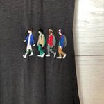 Netflix Stranger Things Embroidered Character Gray Tank Top M Photo 2