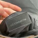 Liz Claiborne Vintage 90s brown leather crossbody bag square mini bag Photo 2