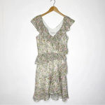 Senlis x Revolve Aria Ruffle Mini Dress Floral Fruit Size XS Photo 1