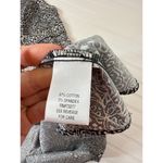 Croft & Barrow  Black & White Paisley Sleeveless Midi Dress Cotton Plus Size 16 Photo 6