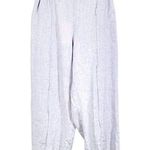 Flax Crop Pants Size P (4-6) Front Seam Lagenlook Purple Lilac Cropped New Photo 0