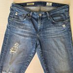 AG Adriano Goldschmied The Slit Roll-Up Distressed Jeans Size 29 Photo 3