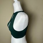 Urban Outfitters Out From Under RIbbed Cut Out Crop Top Size XS/Small Green Photo 3