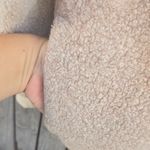 Outdoor Voices Women's Beige Sherpa Jacket Photo 5