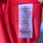 Vince Camuto  Red Crepe Pleat Sheath Dress - Size 0 Photo 6